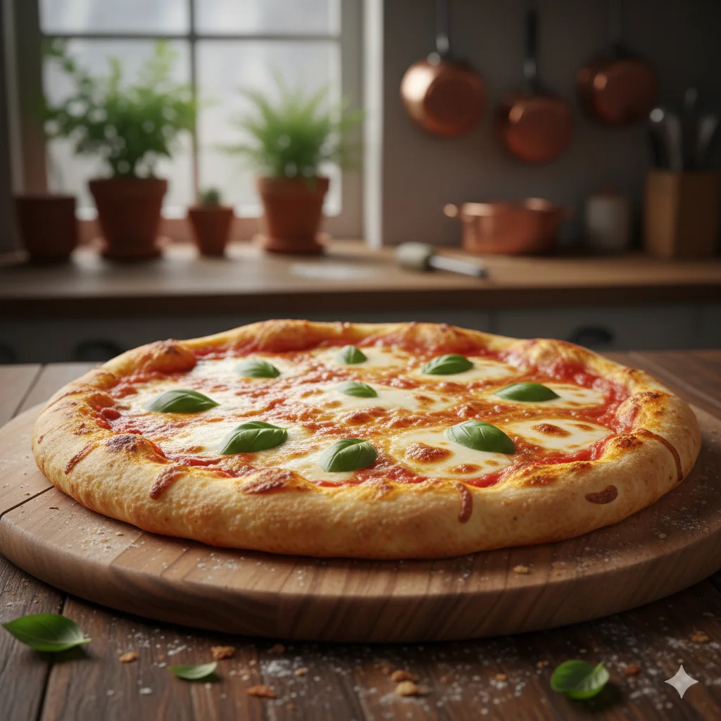 Pizza Saudável de Couve-Flor